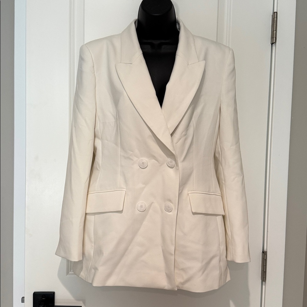 Zara Double Breasted Blazer